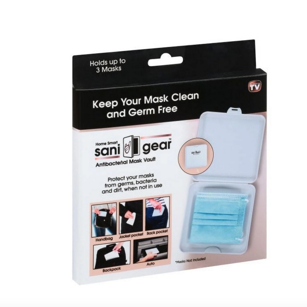 Sani Gear Antibacterial Mask Vault- NEW